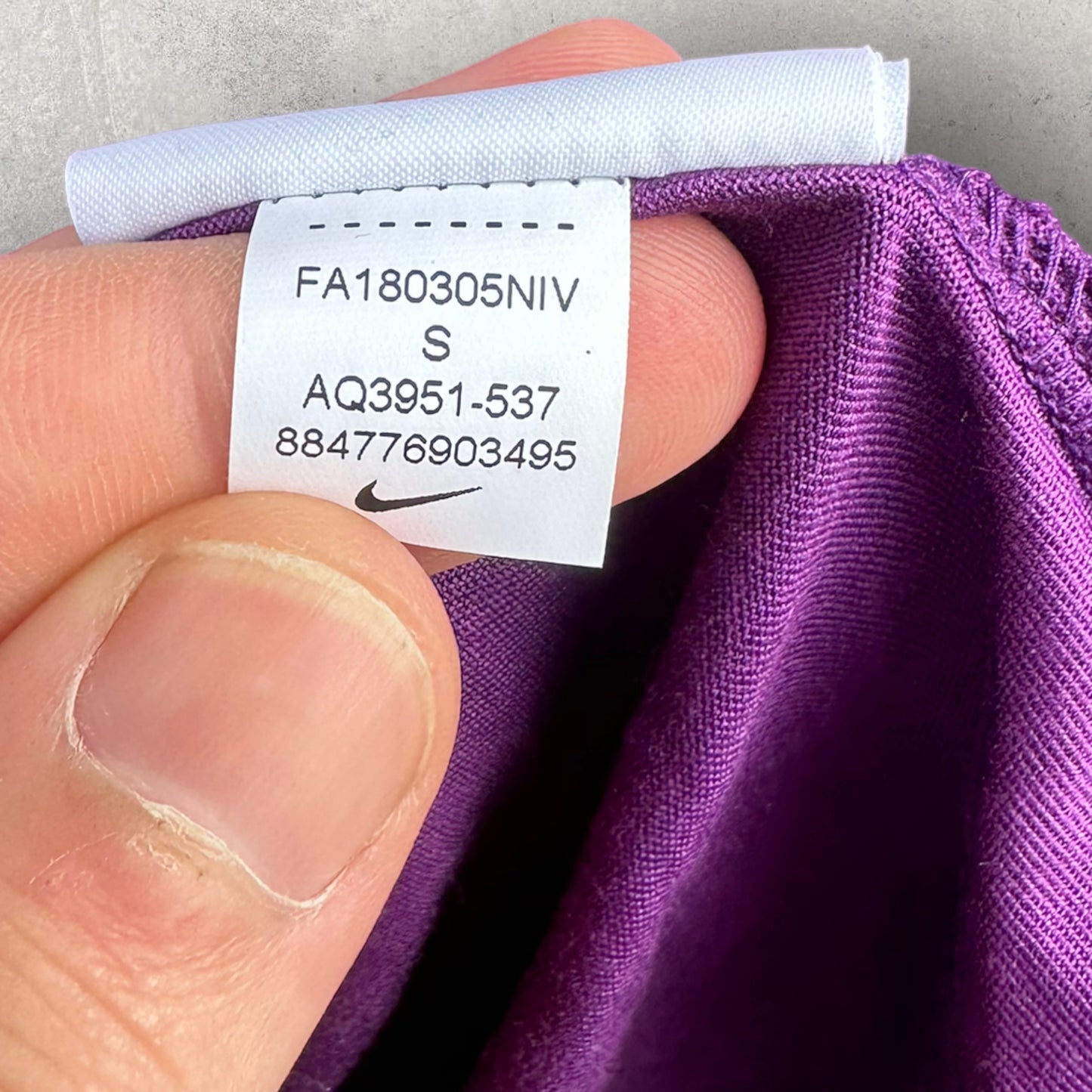 NIKE ACG CLTR PURPLE T-SHIRT