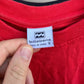BILLABONG VINTAGE RED T-SHIRT