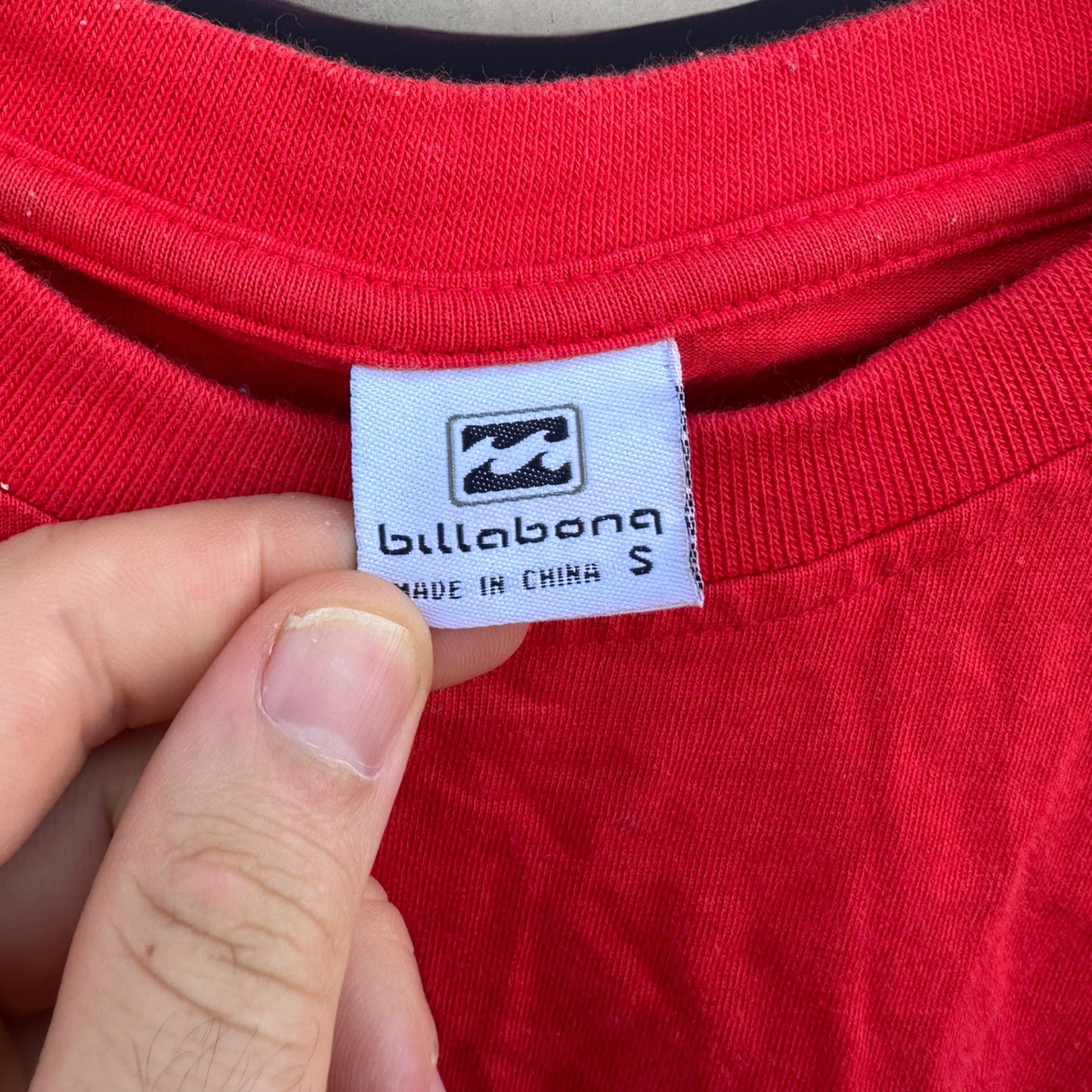 BILLABONG VINTAGE RED T-SHIRT