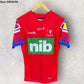 NEWCASTLE KNIGHTS PLAYER ISSUED RED TRAINING DRILL JERSEY