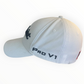 Titleist Pro V1 Deep Back White Fitted Hat - FJ Footjoy