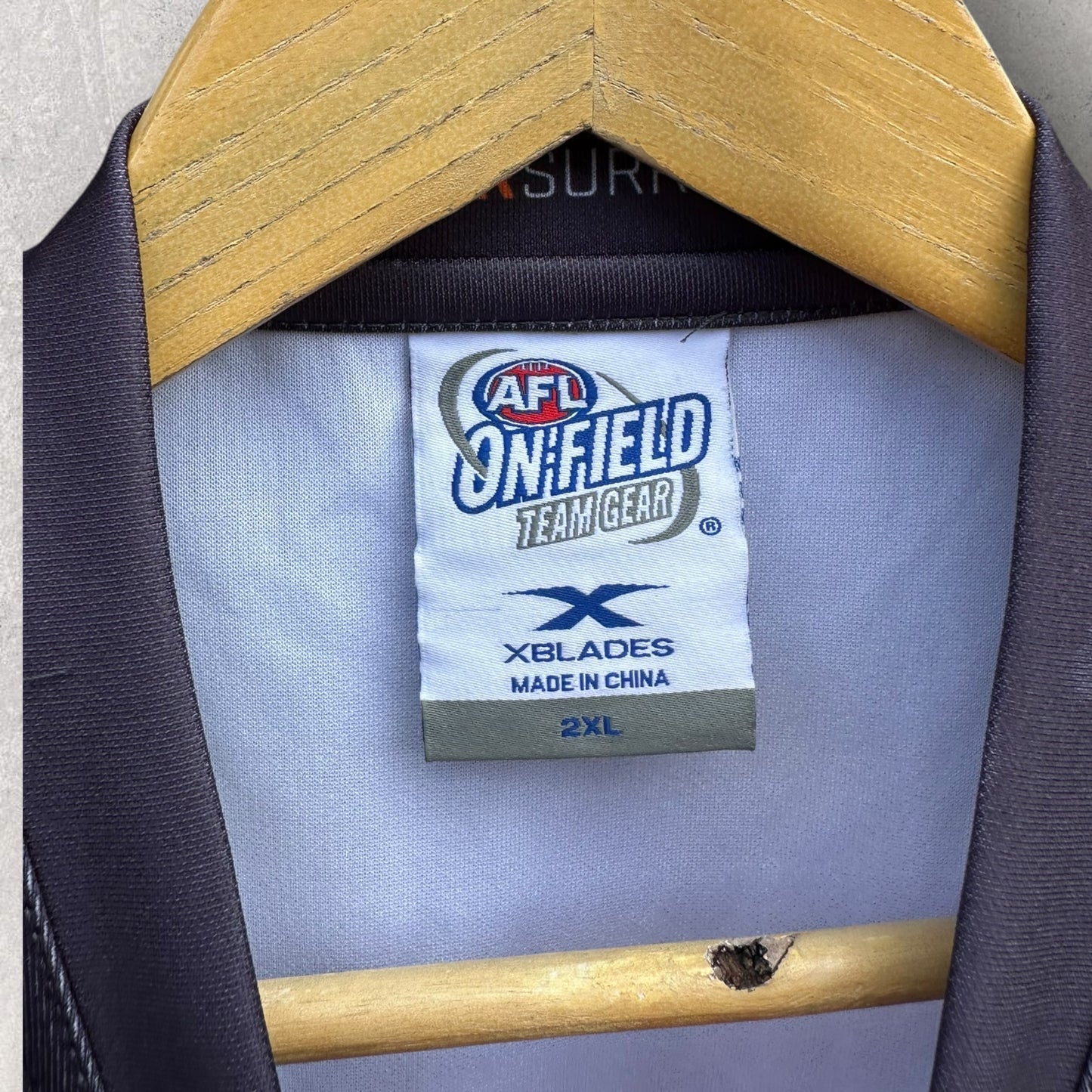 GWS GIANTS X BLADES CLASH ON FIELD GUERNSEY