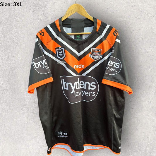 WESTS TIGERS 2019 ISC HOME JERSEY 20 YEAR ANNIVERSARY