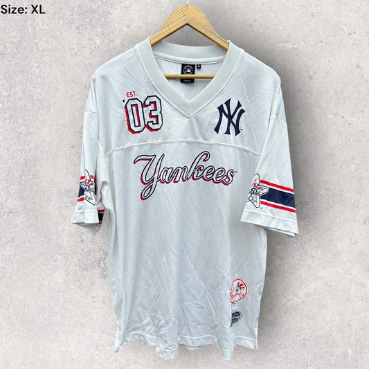 NEW YORK YANKEES ALL STAR GAME MAJESTIC WHITE MLB SHIRT