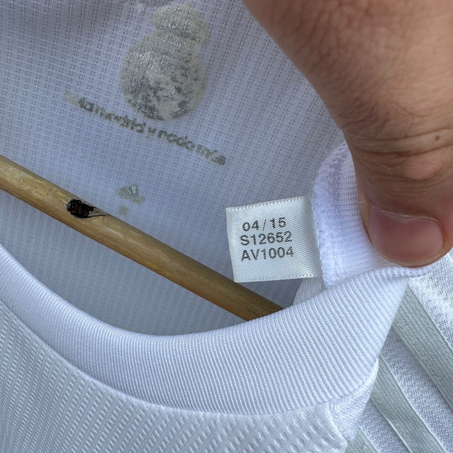 REAL MADRID 2015-2016 AWAY ADIDAS FOOTBALL JERSEY