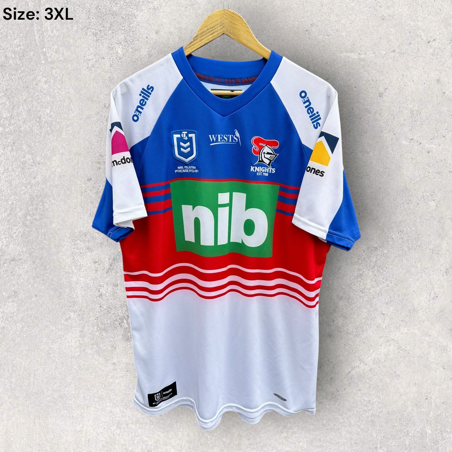 Newcastle Knights 2021 Away Rugby League Jersey