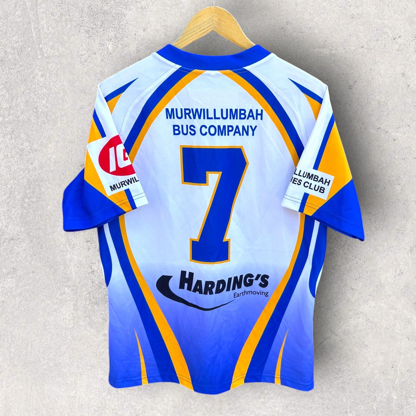 MURWILLUMBAH MUSTANGS CRL PLAYER RUGBY LEAGUE JERSEY