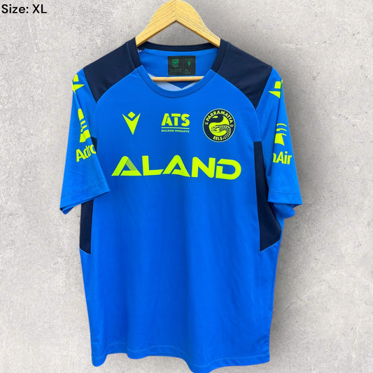 PARRAMATTA EELS MACRON TRAINING SHIRT