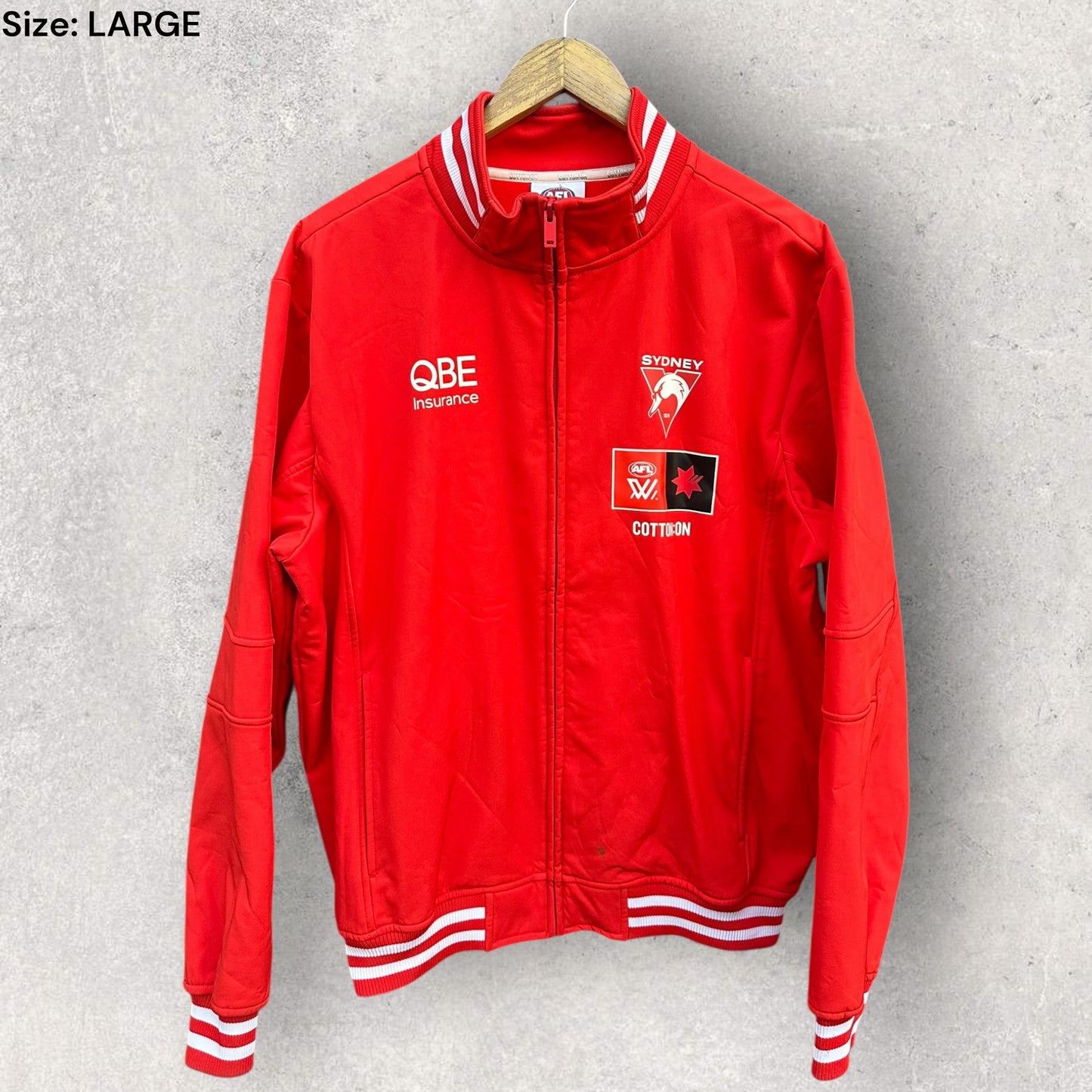 Sydney Swans AFLW On Field Soft Shell Jacket