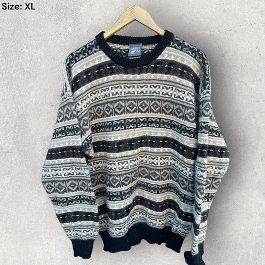BOYDEX VINTAGE WOOLEN COOGI STYLE JUMPER