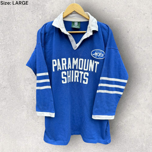 NEWTOWN JETS RETRO LONG SLEEVE JERSEY