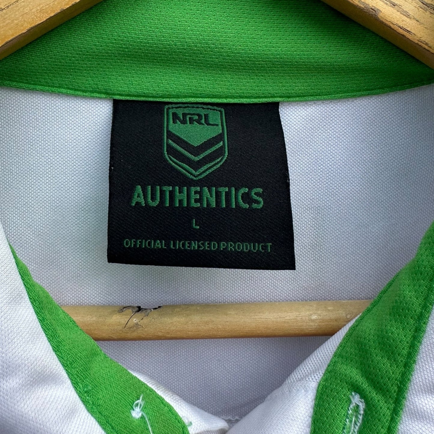 CANBERRA RAIDERS MEDIA POLO PLAYER ISSUED TO ALBERT HOPOATE