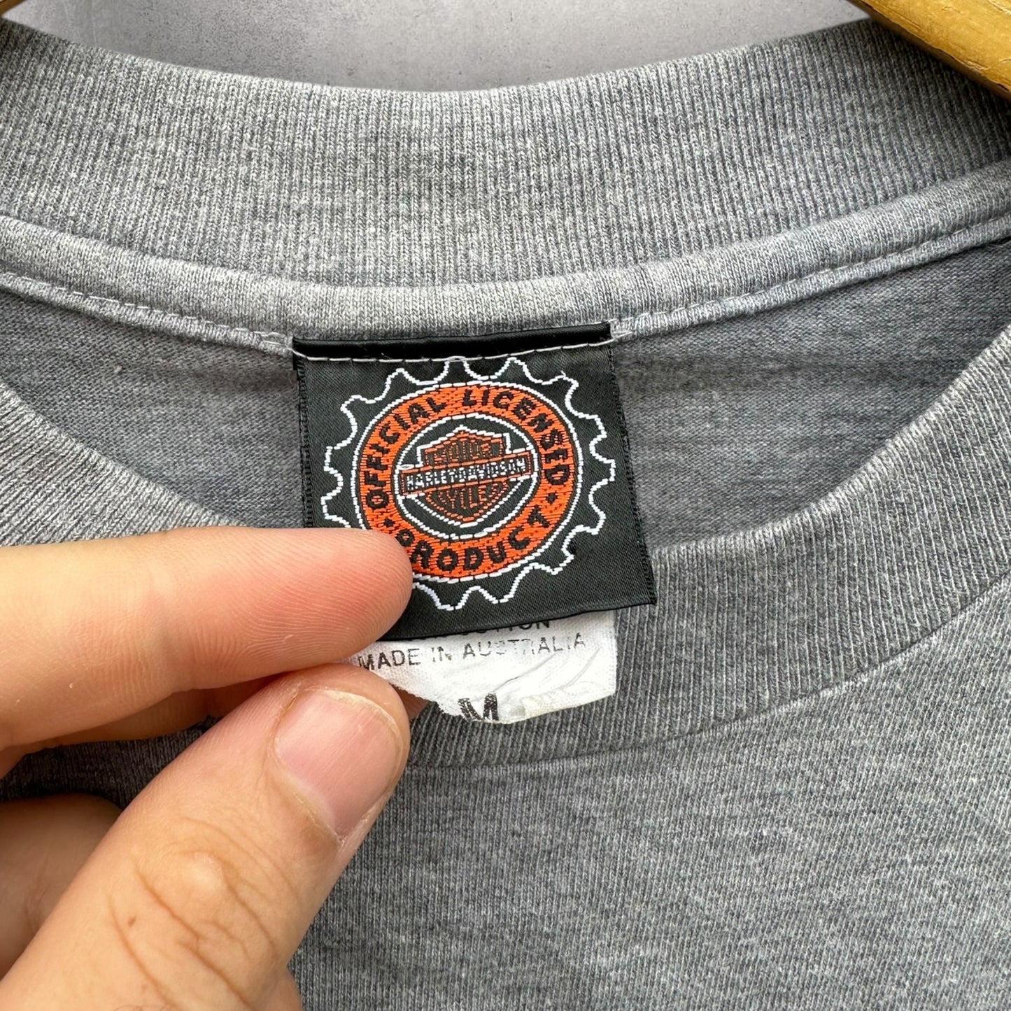 HARLEY DAVIDSON NSW OWNERS RALLY 2002 WOLLONGONG VINTAGE SHIRT