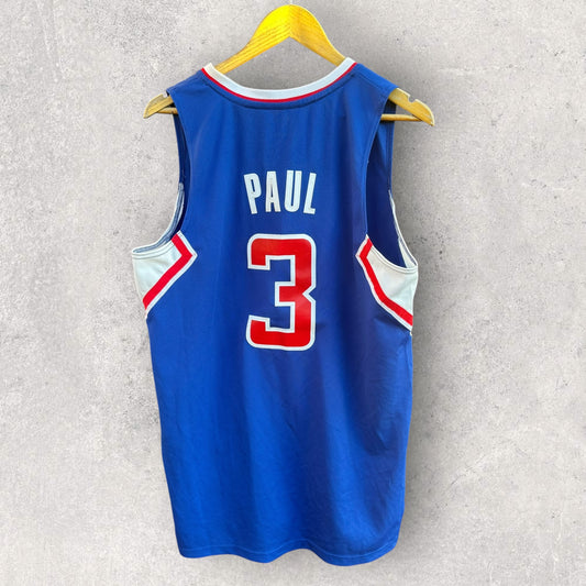 CHRIS PAUL CP3 LOS ANGELES CLIPPERS 2012 NBA ADIDAS SWINGMAN JERSEY