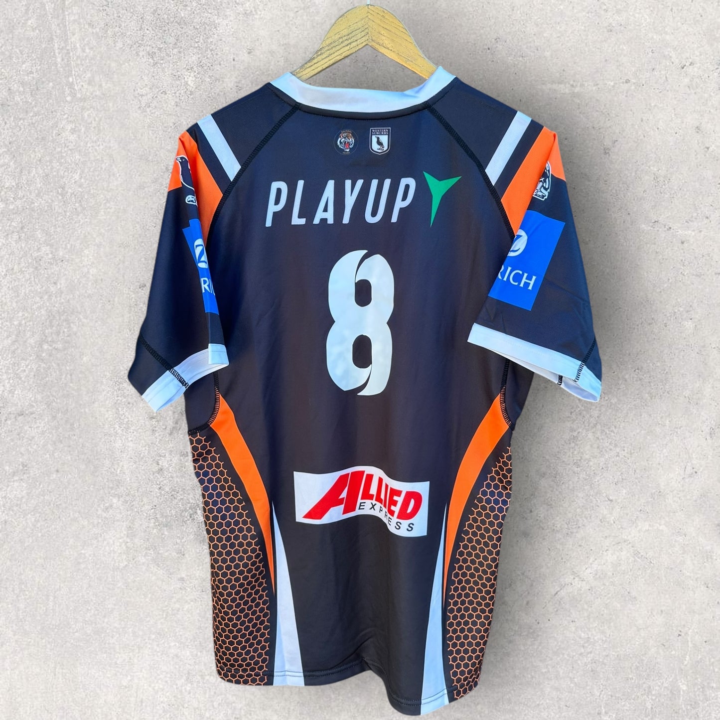 WESTS TIGERS 2025 HOME STEEDAN JERSEY