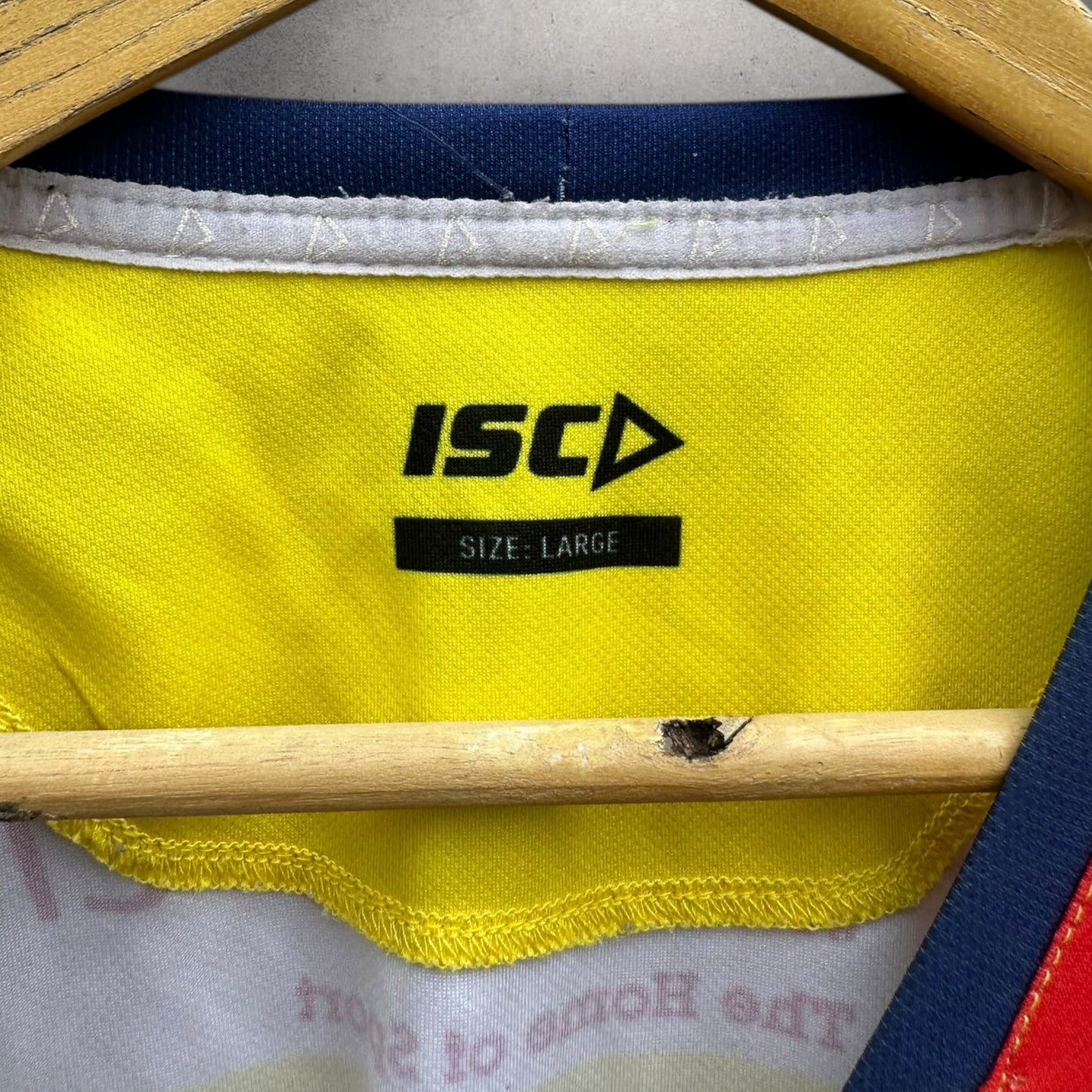 CAMDEN RAMS ISC TRAINER RUGBY LEAGUE SHIRT