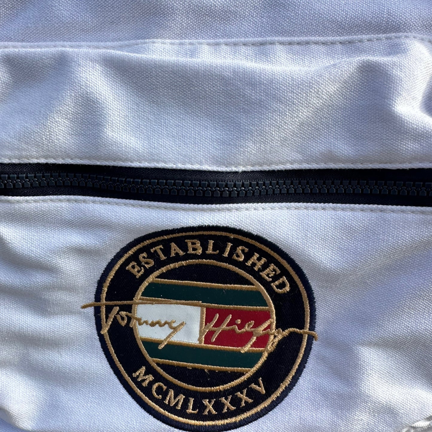 TOMMY HILFIGER WHITE BACKPACK