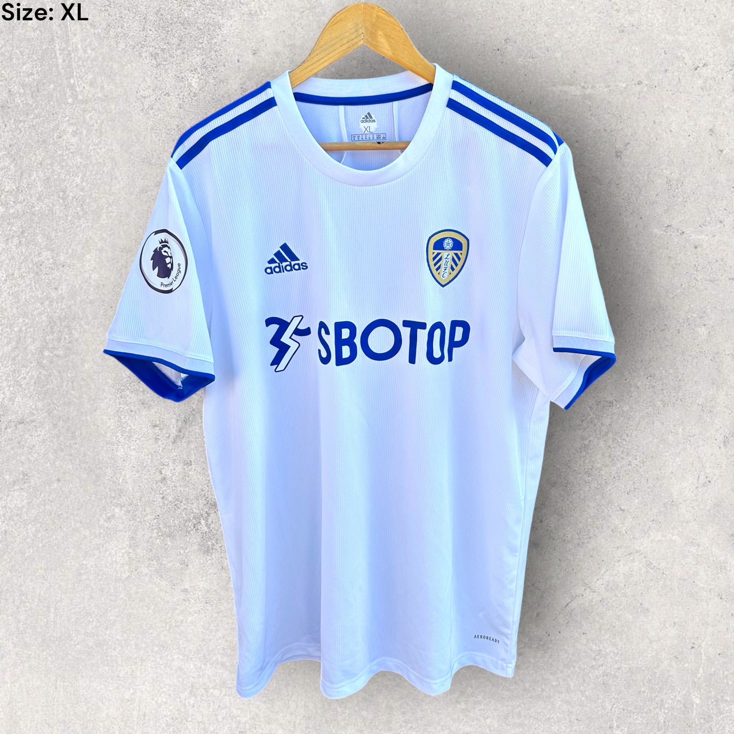 LEEDS UNITED 2020-2021 ADIDAS HOME JERSEY