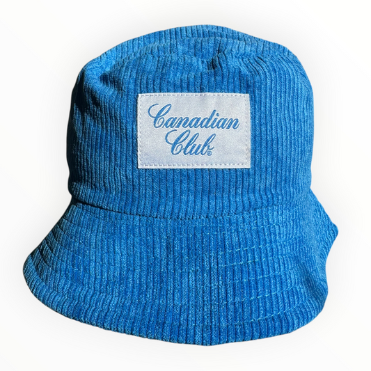 Canadian Club Blue Corduroy Bucket Hat