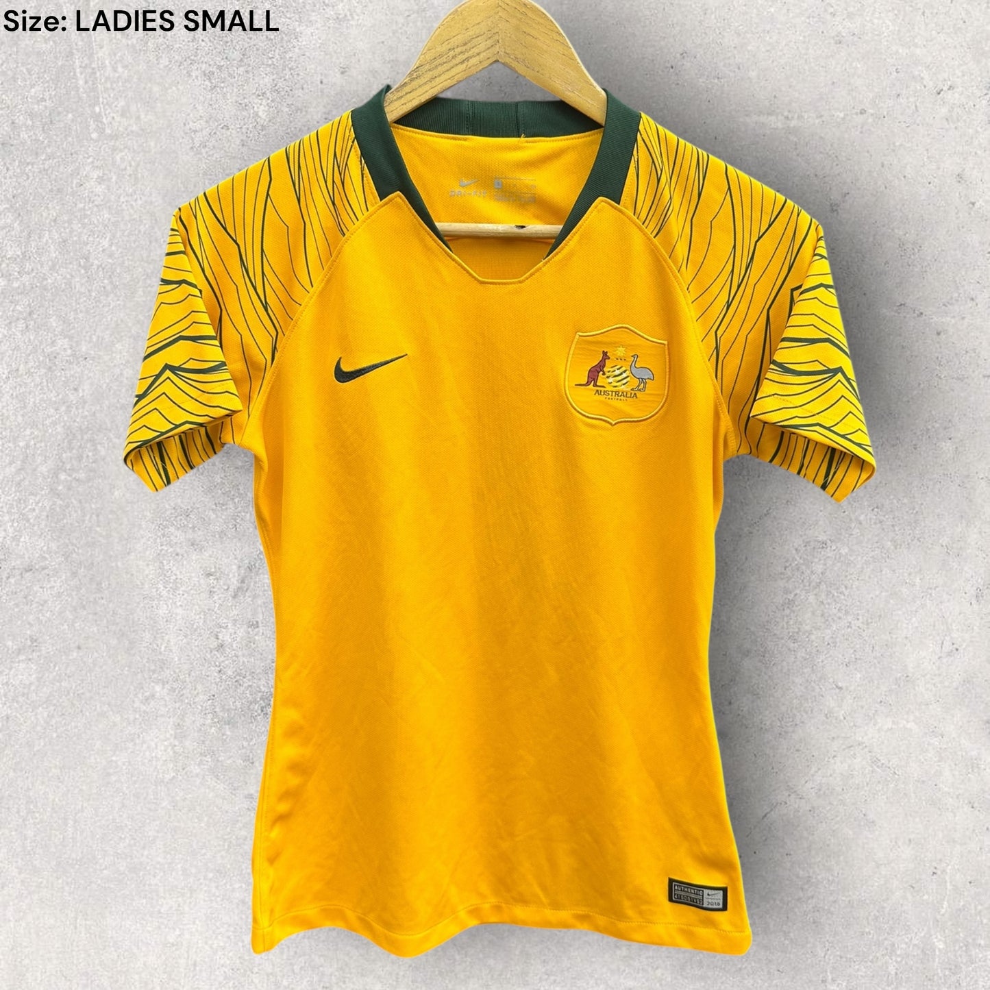AUSTRALIAN SOCCEROOS NIKE 2018 HOME LADIES JERSEY