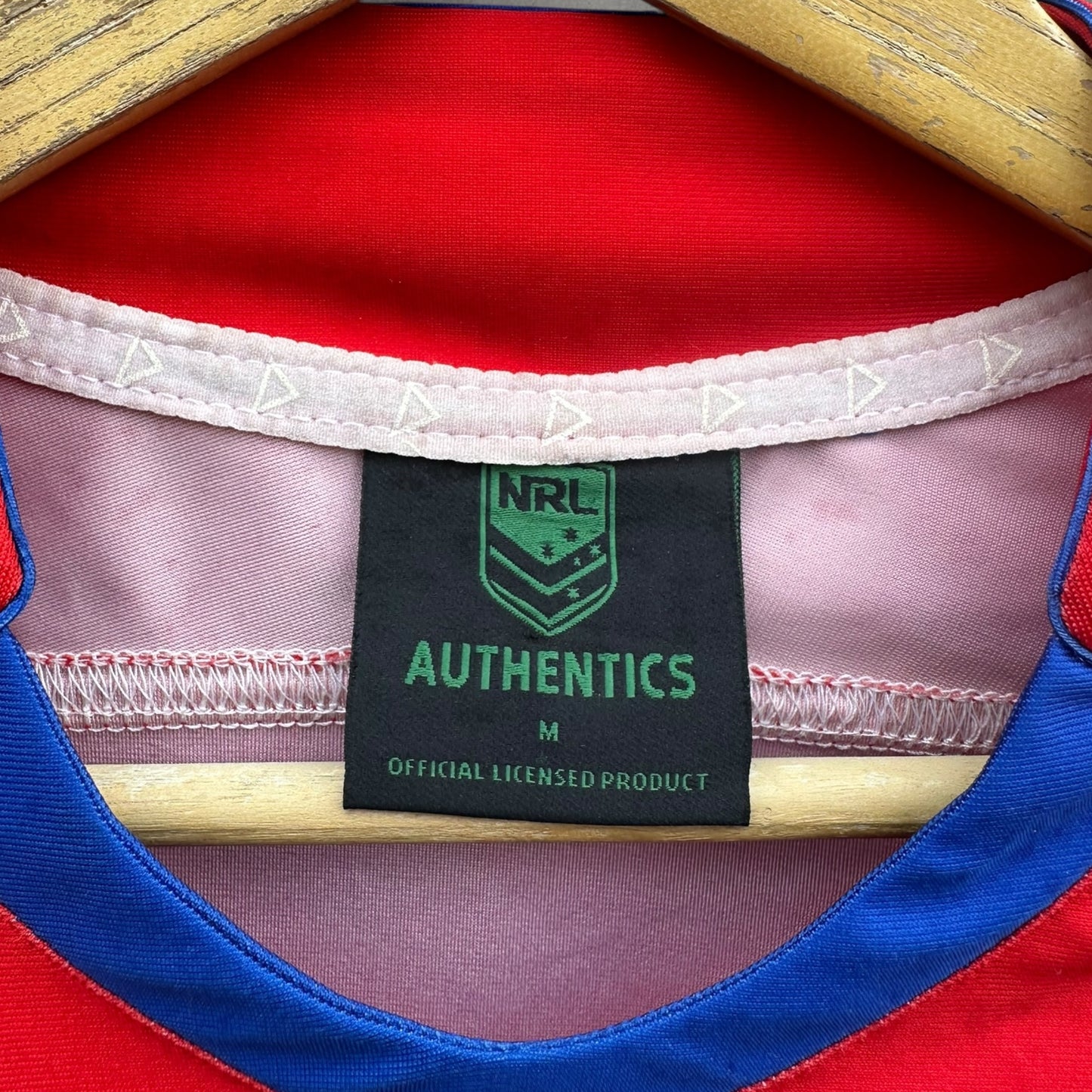 Newcastle Knights 2015 Heritage Player Cut Rugby League Jersey