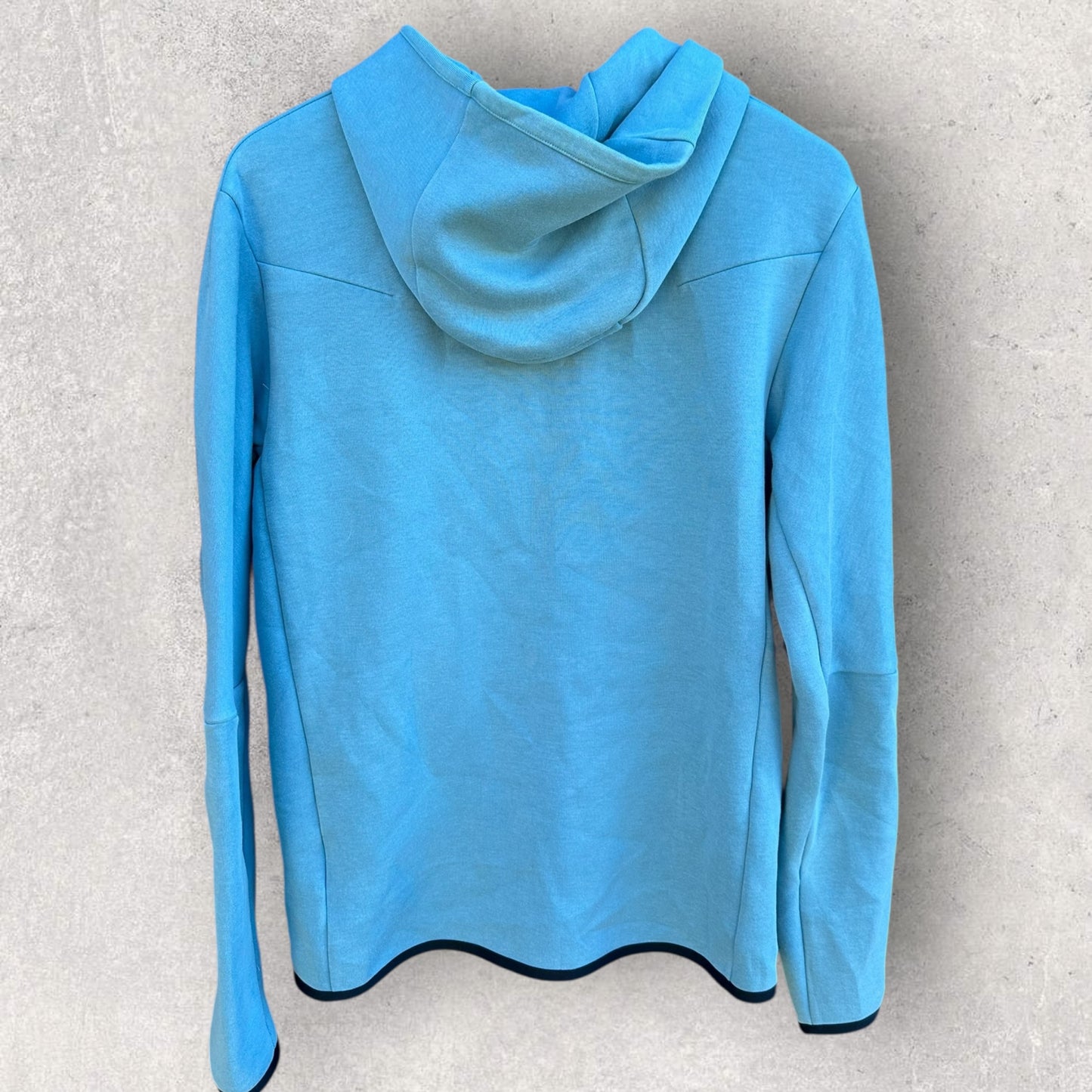 Nike Tech Fleece Full Zip Hoodie Blue Cerulean Jacket