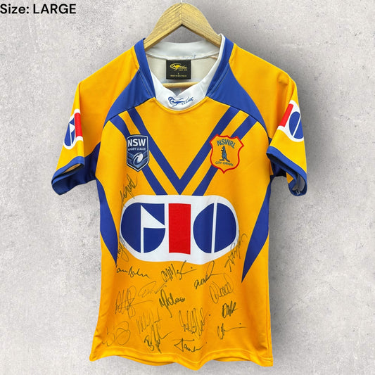 NSW CITY ORIGIN 2014 JERSEY SIGNED BY SQUAD