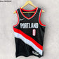 DAMIAN LILLARD PORTLAND TRIAL BLAZERS NIKE NBA ICON EDITION SWINGMAN JERSEY