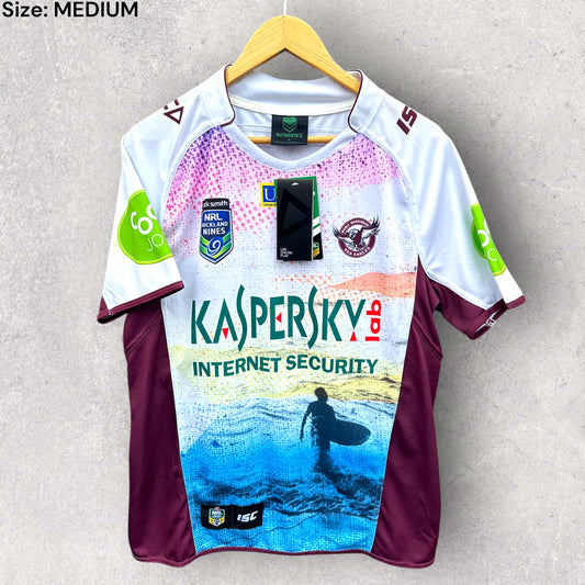 MANLY WARRINGAH SEA EAGLES 2015 AUCKLAND 9s JERSEY BRAND NEW WITH TAGS