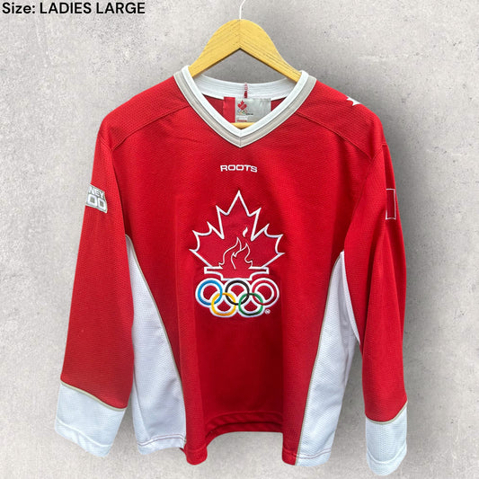 CANADA WOMENS HOCKEY SYDNEY 2000 OLYMPIC GAMES JERSEY