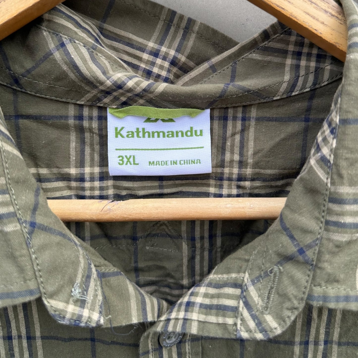 KATHMANDU GREEN SHORT SLEEVE SHIRT