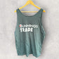 BUNNINGS TRADE GREEN SINGLET