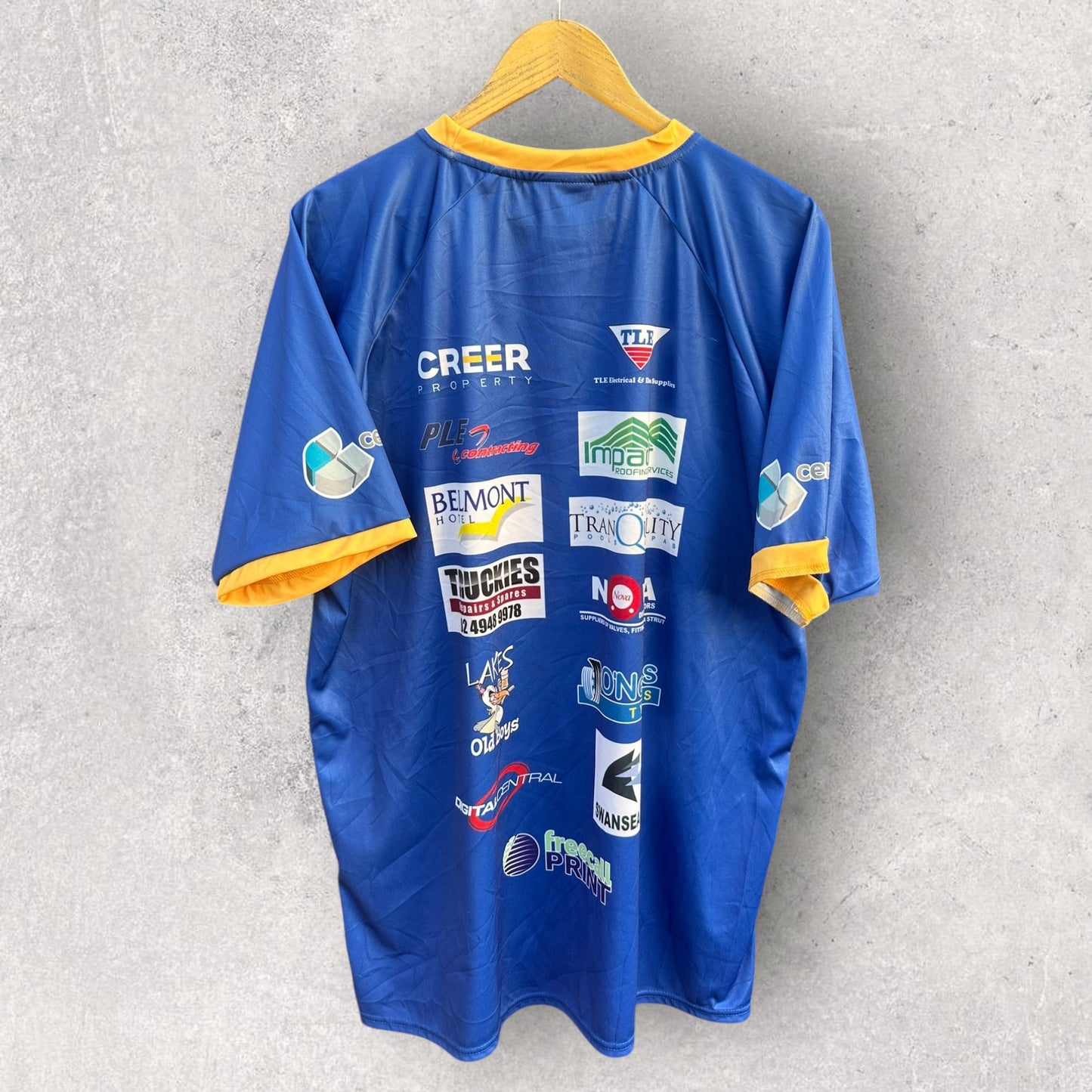 LAKES UNITED SEAGULLS RUGBY LEAGUE TRAINING SHIRT