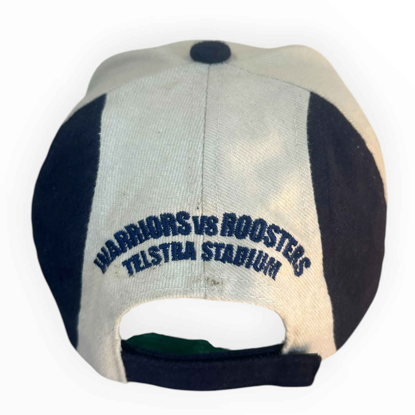 NRL Telstra Premiership 2002 Roosters vs Warriors Vintage Hat Cap