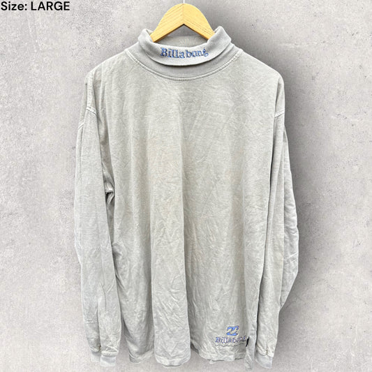 BILLABONG VINTAGE TURTLE NECK LONG SLEEVE SHIRT