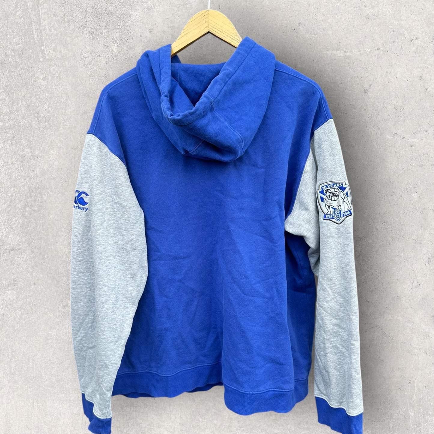 CANTERBURY BULLDOGS 2015 HERITAGE CANTERBURY HOODED JUMPER
