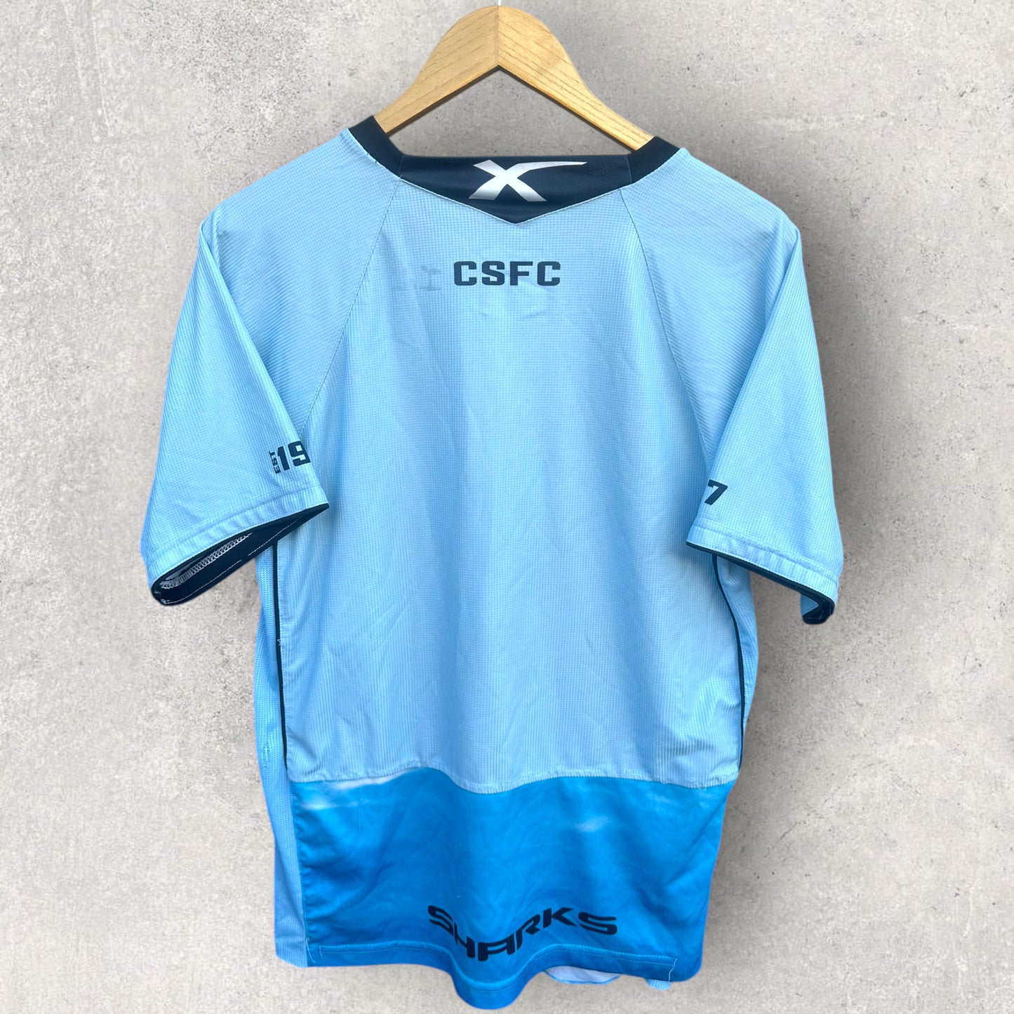 CRONULLA SHARKS X-BLADES TRAINING SHIRT