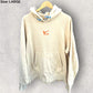 NIKE AIR MENS FRENCH TERRY BEIGE PULLOVER HOODED JUMPER