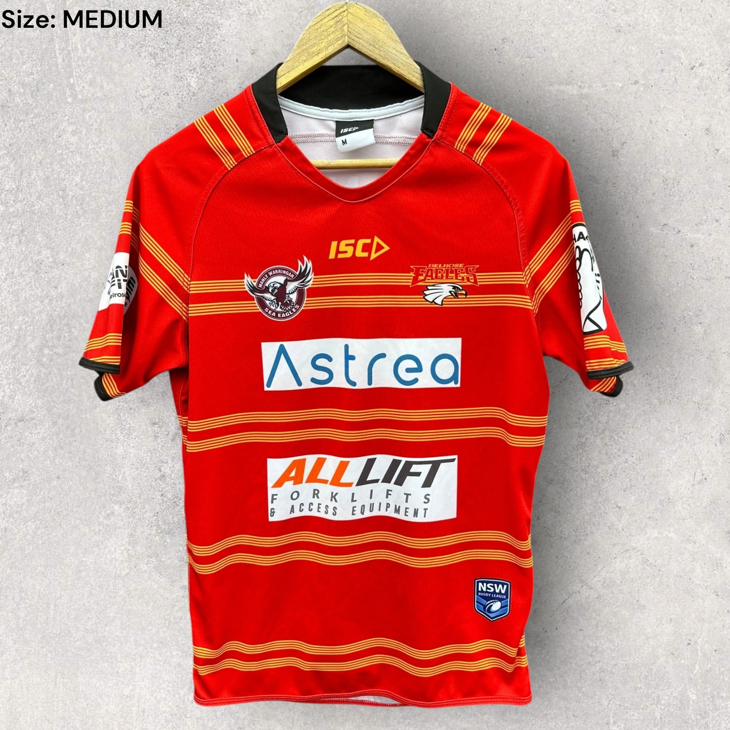 Belrose Eagles ISC NSW Rugby League Match Jersey