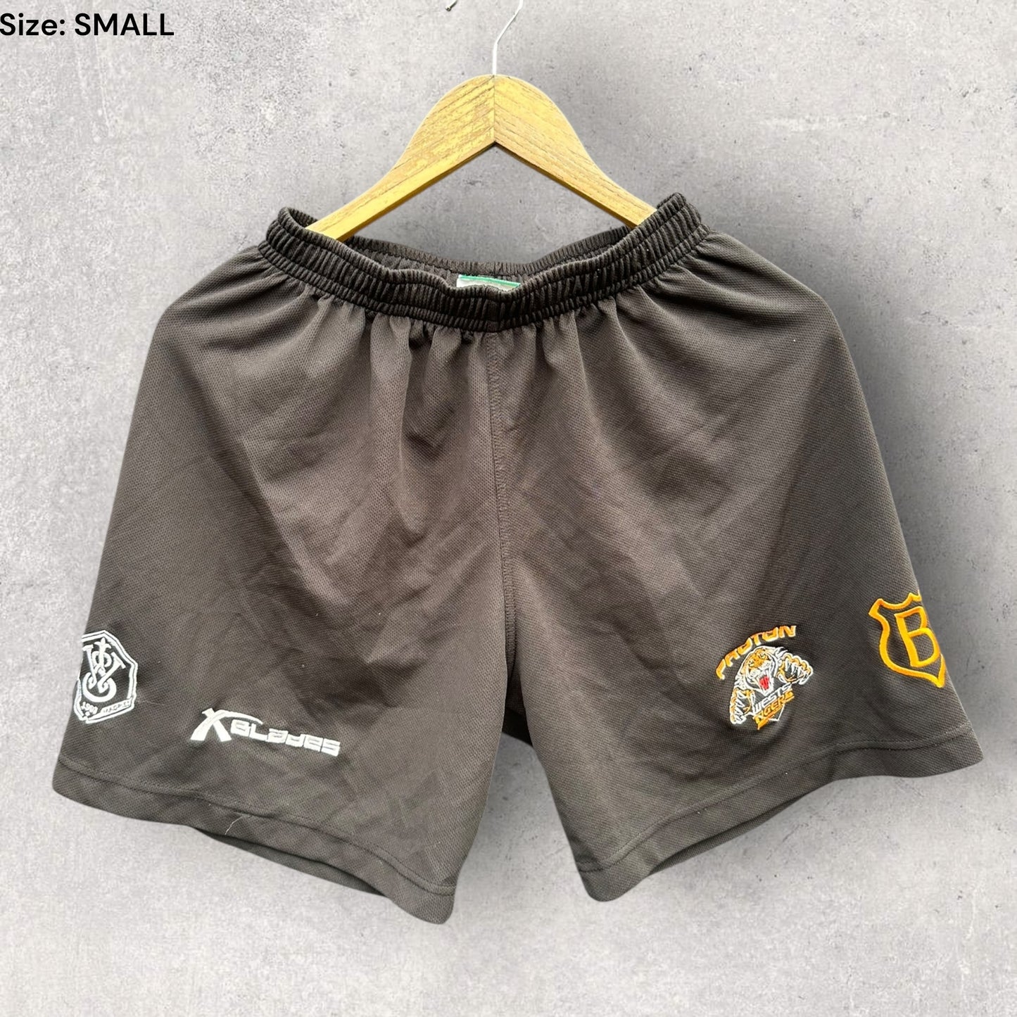 WESTS TIGERS HERITAGE TRAINING SHORTS