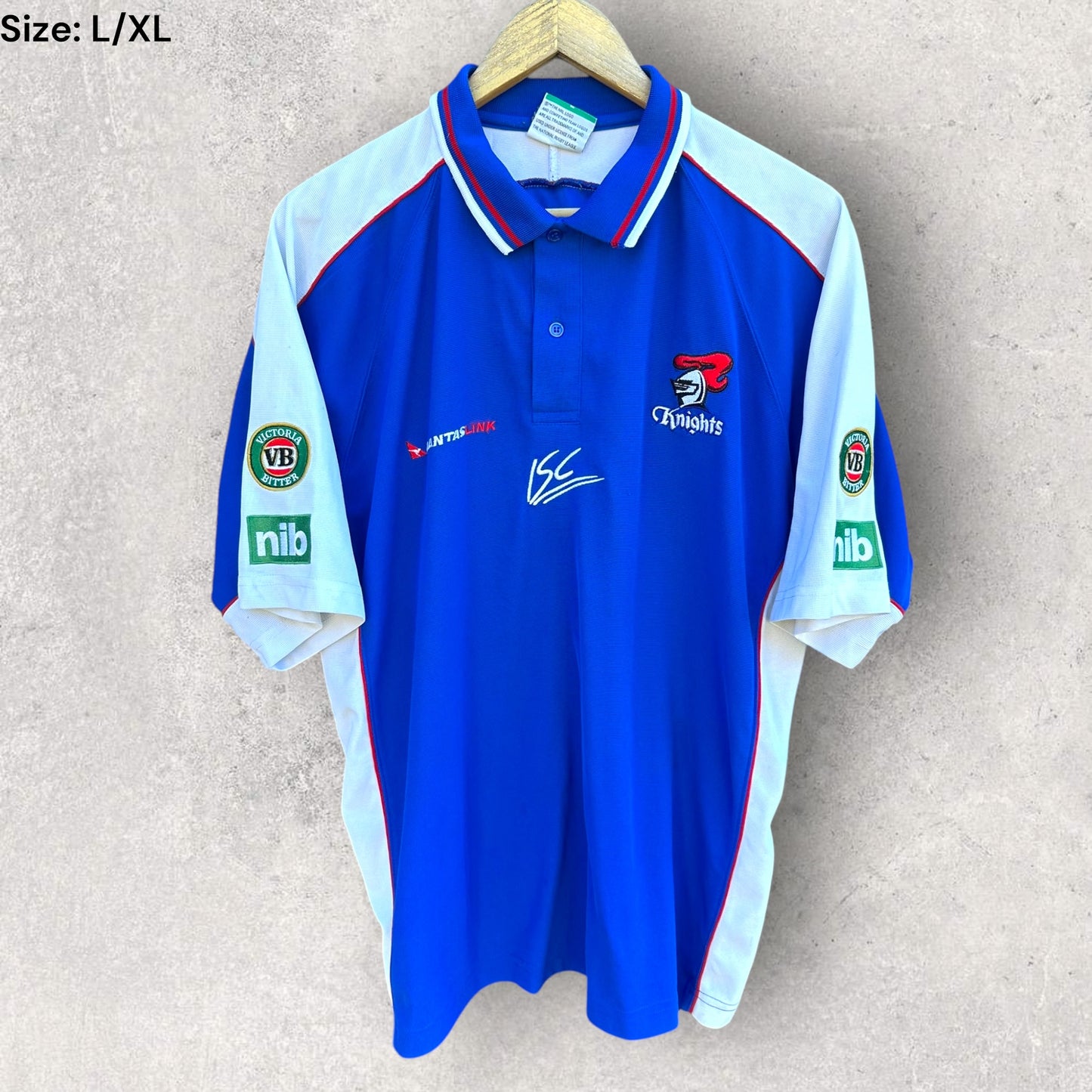 NEWCASTLE KNIGHTS VINTAGE ISC POLO SHIRT