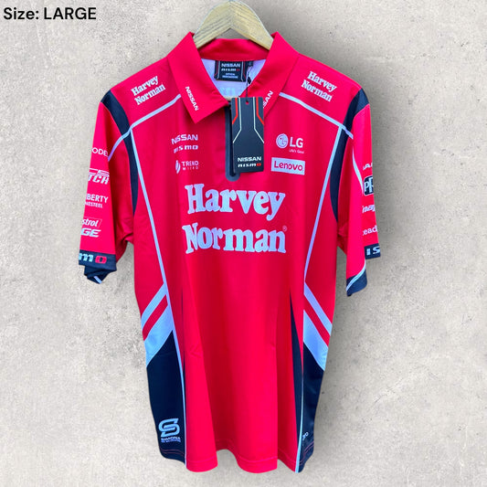 HARVEY NORMAN X NISSAN TEAM RACING MOTORSPORT POLO SHIRT