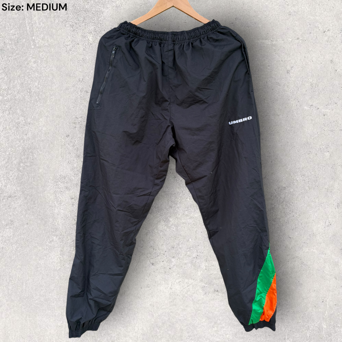 Ireland Umbro Football Blue Vintage Track Pants