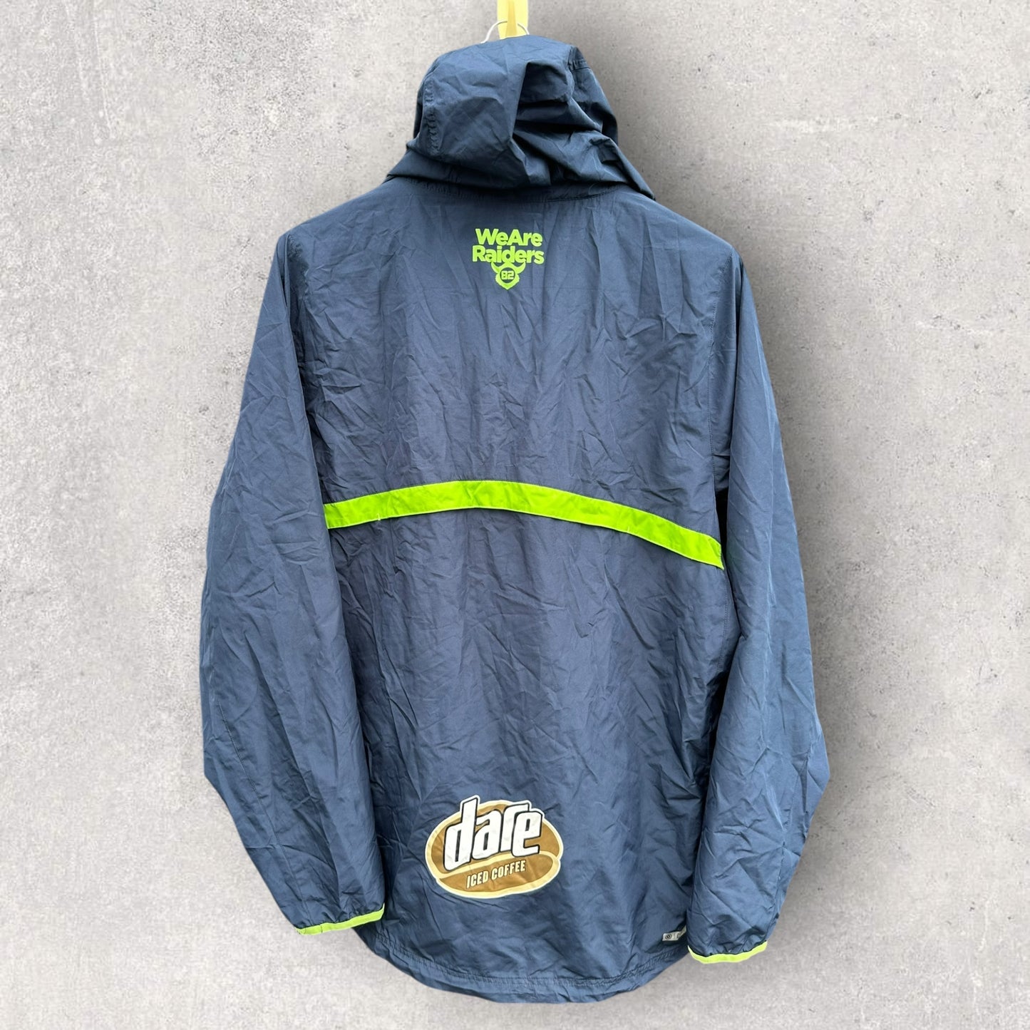 CANBERRA RAIDERS ISC WINDBREAKER JACKET PLAYER ISSUED TO J SUBLOO