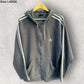 ADIDAS VINTAGE 2000 FULL ZIP FLEECED HOODED JUMPER