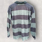 RM Williams 1998 Two Blues Long Sleeve Rugby Jersey T852