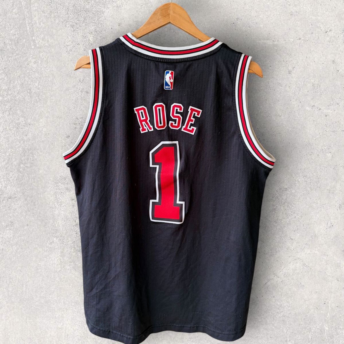 Derrick Rose Chicago Bulls 2015 Adidas NBA Swingman Basketball Jersey
