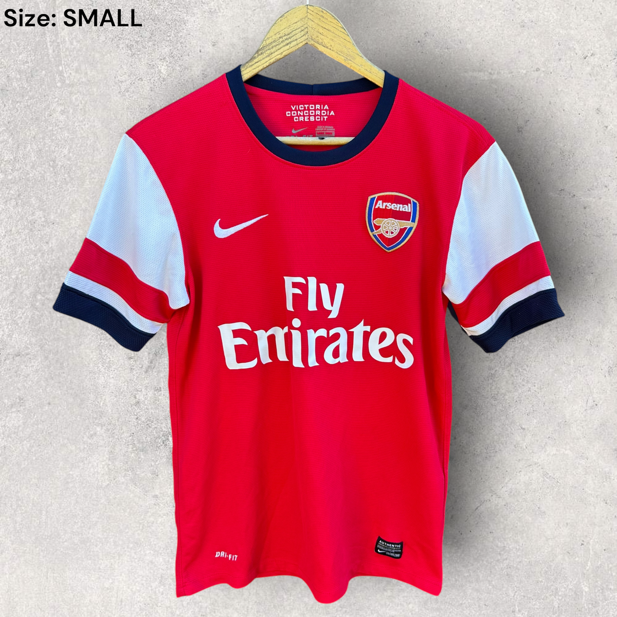 Arsenal FC 2012-2013 Nike Home Football Jersey
