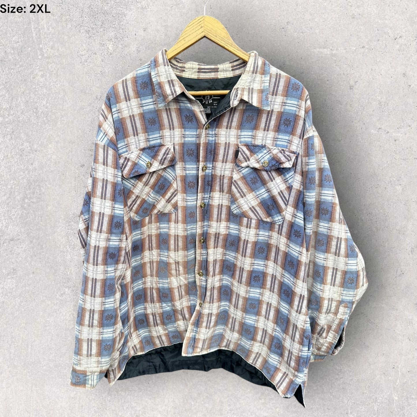 HANG TEN VINTAGE BUTTON UP JACKET