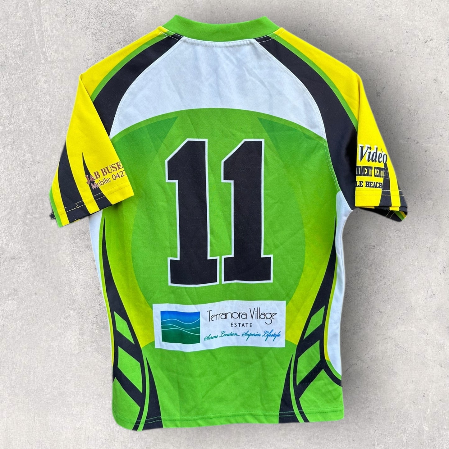TWEED COAST RAIDERS CRL MATCH RUGBY LEAGUE JERSEY